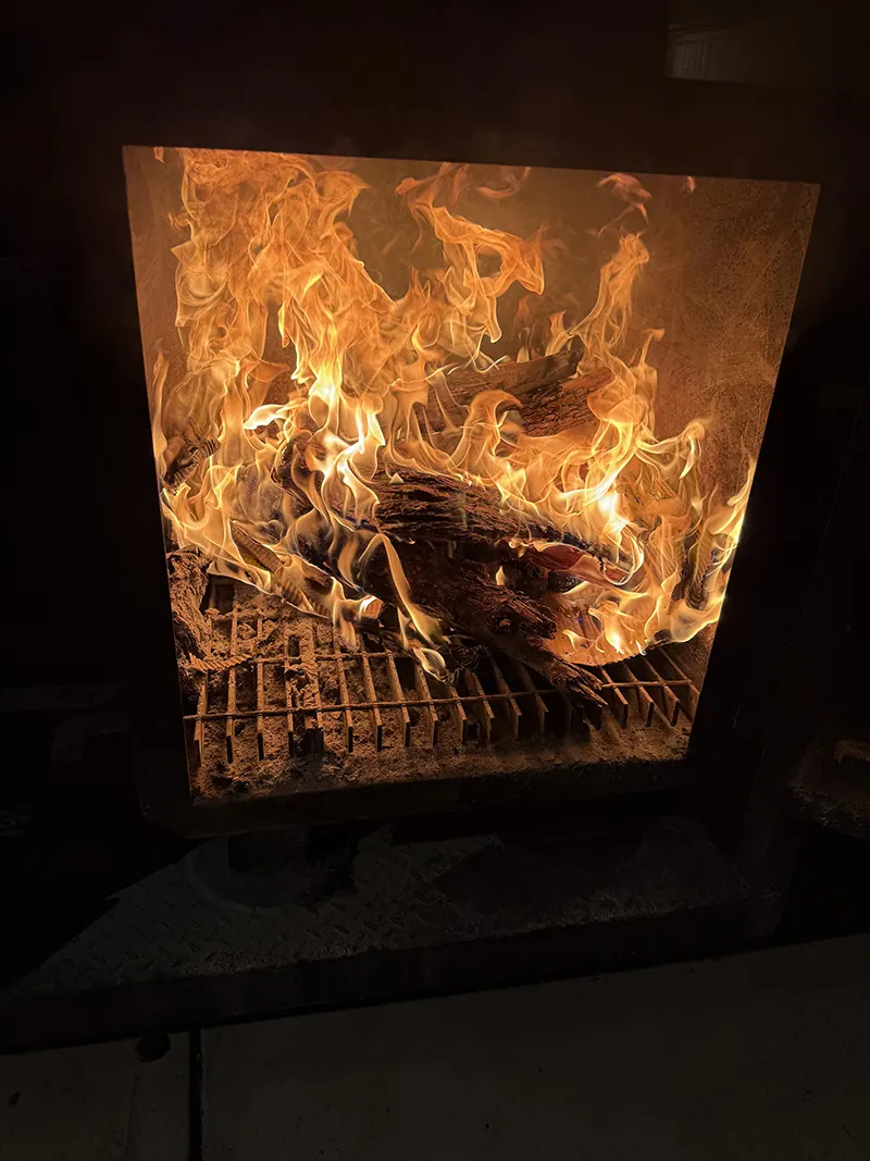 Slow-smoked brisket with perfect smoke ring