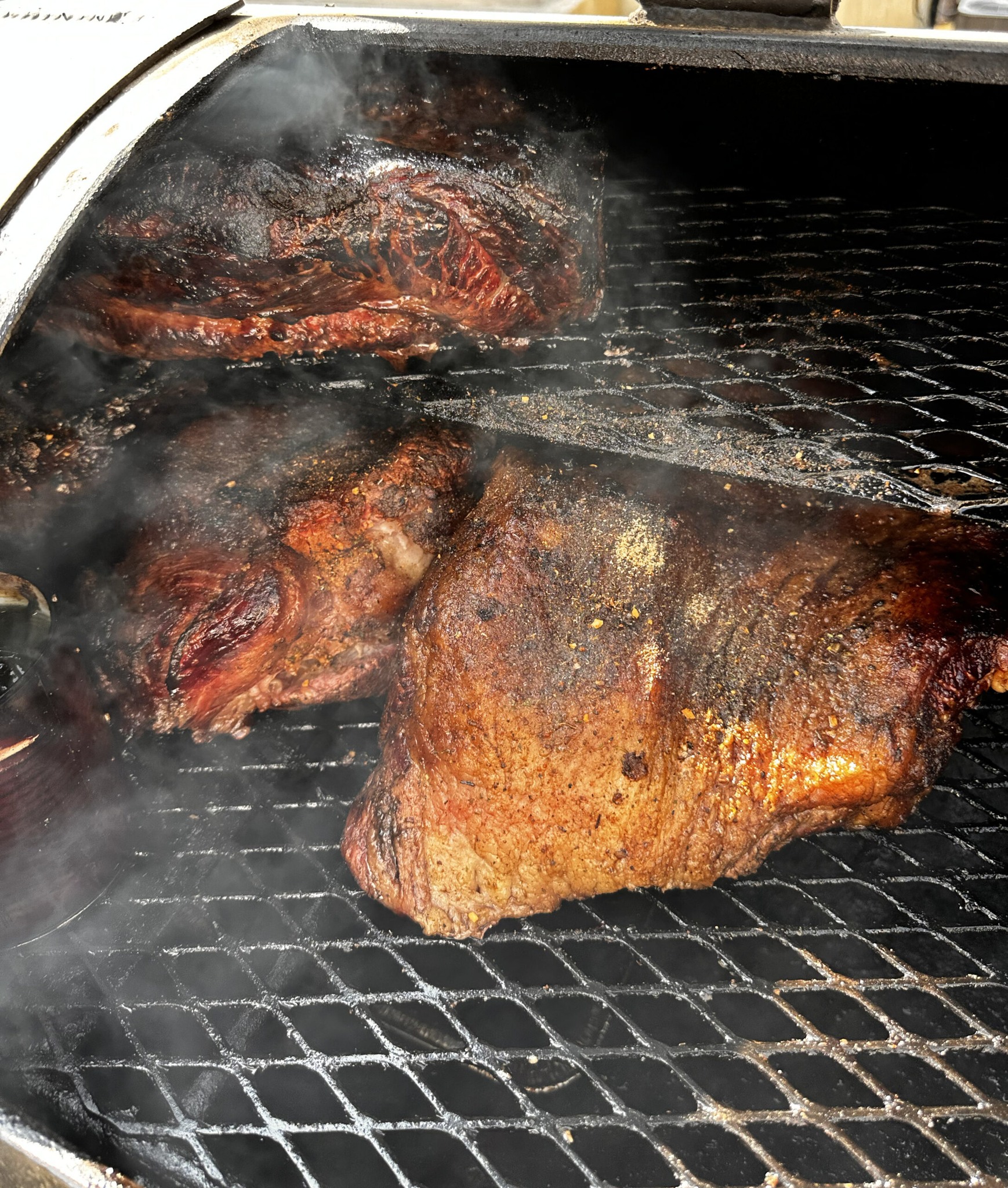 Authentic Texas BBQ platter with sides
