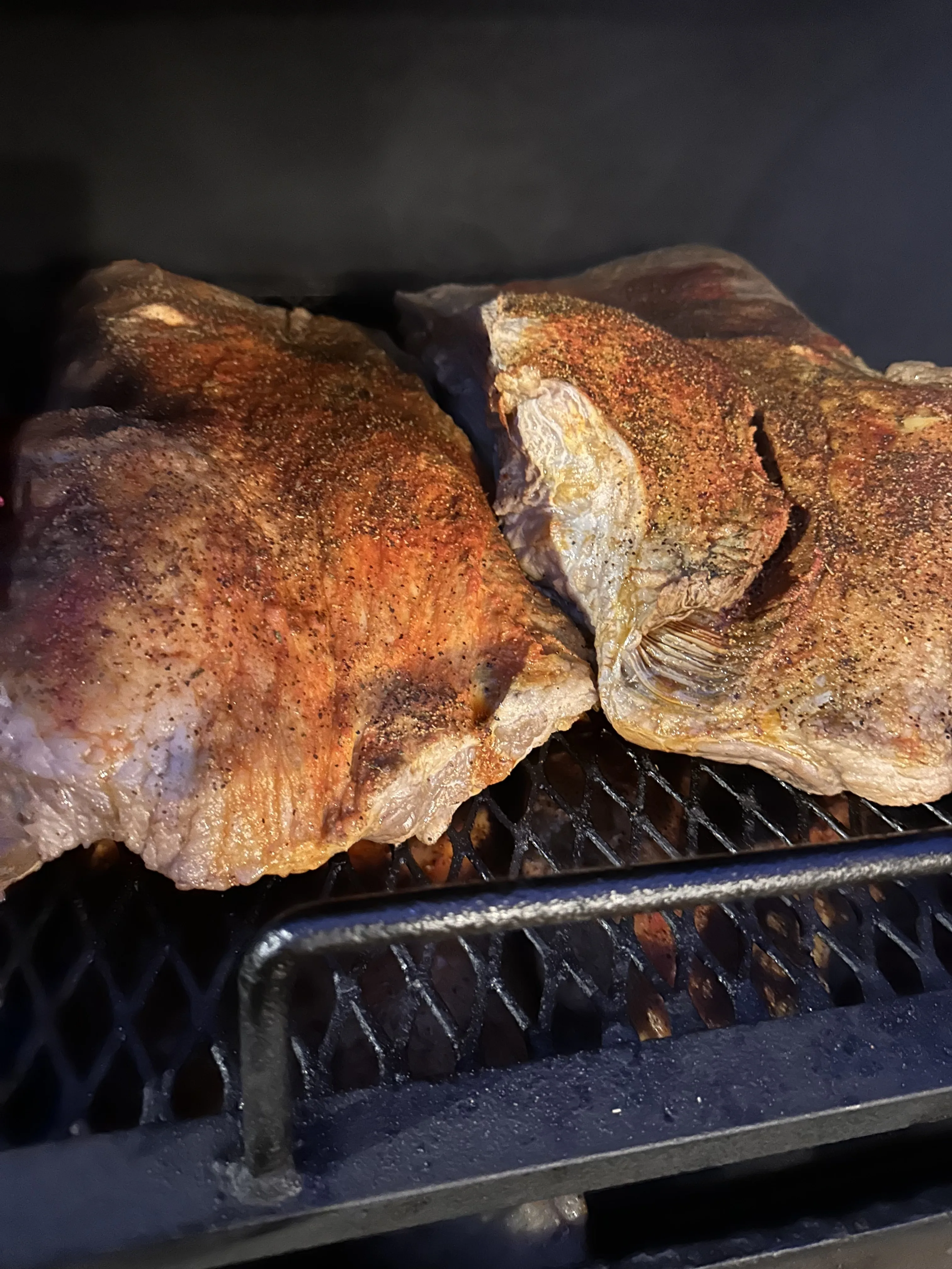 House barbecue ready to serve