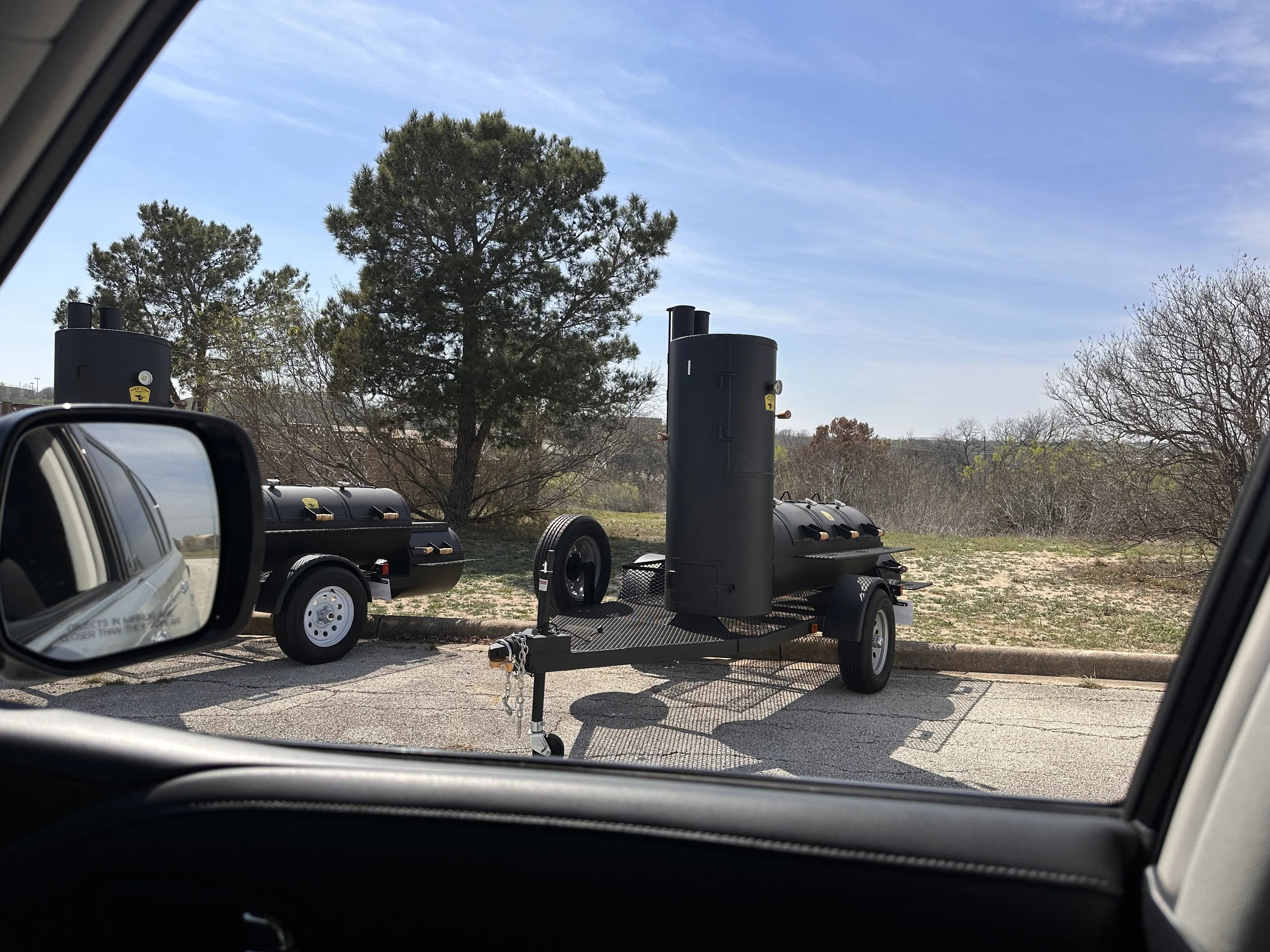 BBQ setup on location